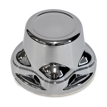 Centre de roue 5 trous à clip haut 3 3/4" chrome