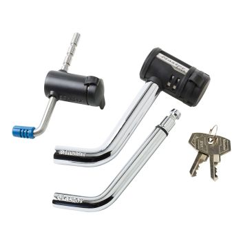 Barrure d'accouplement de 1/2" et 5/8" en acier inoxydable avec serrure ajustable MASTER LOCK