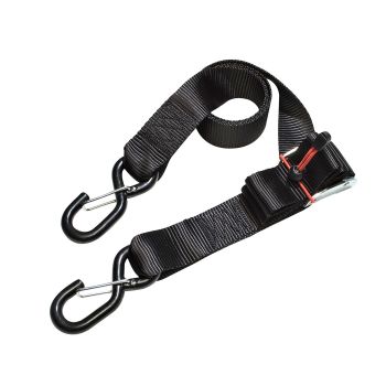 Courroie à cam de 2" x 6' crochet en S et clip de rétention 833 lbs (2) MASTER LOCK