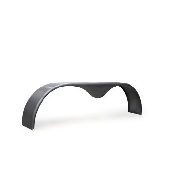 Aile double 10 3/4" x 72" en acier 14 GA (jante 16")