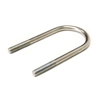 Boulon en U 3" x 6 3/4" rond tige 1/2"