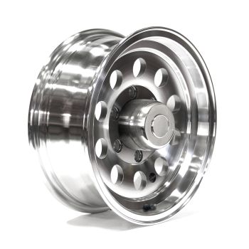 Jante 15" x 6" 6 trous 2830 lbs aluminium modulaire et centre de roue Jante 15" x 6" 6 trous 2830 lbs aluminium modulaire et centre de roue