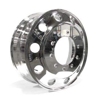 Jante 24 1/2" x 8 1/4" 10 trous 7400 lbs aluminium double