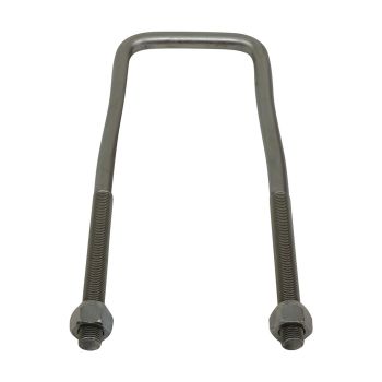 Support de roue de secours en U 4 ou 5 trous tige 7/16" et écrous 3/4"