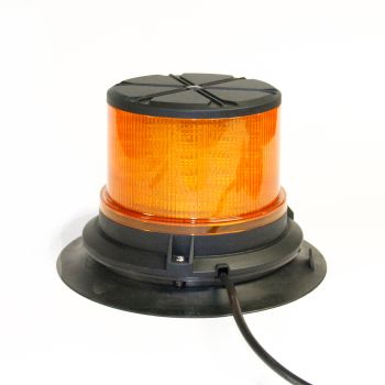 Gyrophare LED de 5" ambre magnétique 20W 12-24V (ventouse)