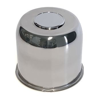 Centre de roue 8 trous chrome pilot 4 7/8"