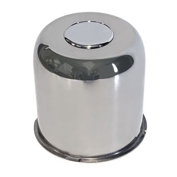 Centre de roue 8 trous chrome pilot 5 1/8"