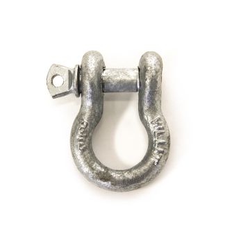 Manille à goupille galvanisée de 3/8" 2204 lbs