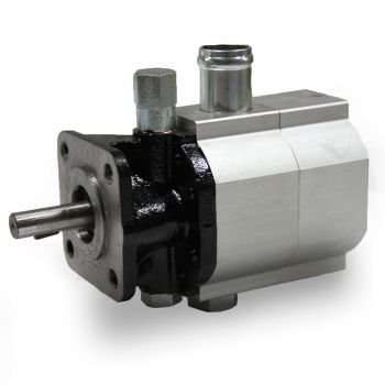 Pompe hydraulique fendeuse à bois de 11 gallons 2 stages en aluminium