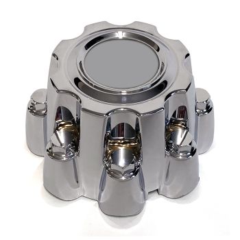 Centre de roue 8 trous chrome pour roue 17 1/2"