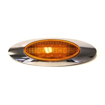 Lumière de gabarit LED de 6 3/4" x 2 1/4" ambre 16 diodes (connecteur LU3691 non inclus)