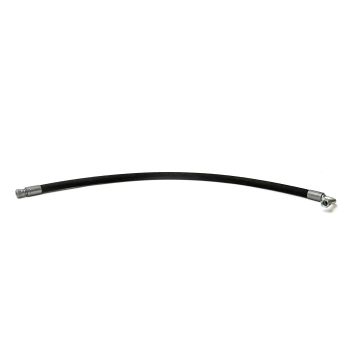 Boyau hydraulique de 30" 1 côté droit et 1 côté 90° long