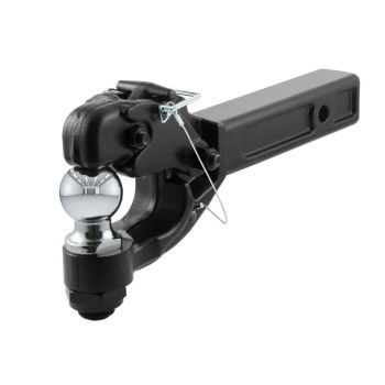 Barre d'accouplement de 2" x 2" crochet de remorquage de 5 tonnes et boule 2" CURT