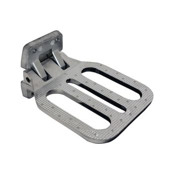 Marchepied 7 1/4" x 6 3/4" escamotable chrome BUYERS