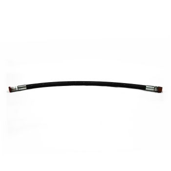 Boyau hydraulique de 24" avec 1/2" M-NPT / 3/8" F-JIC