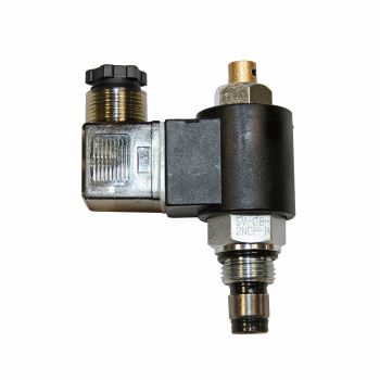 Valve solénoïde avec coil et manuel over rite pour cavité 8mm