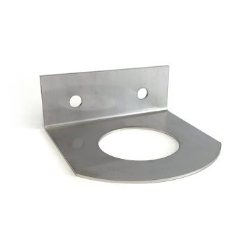 Support de lumière ronde de 2" en acier inoxydable