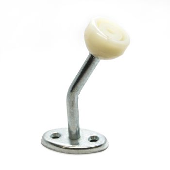 Arrêt de porte courbé avec butoir