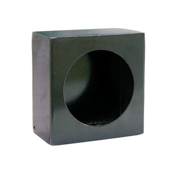 Boîtier en acier de 6" x 6" x 3" pour lumière ronde de 4"