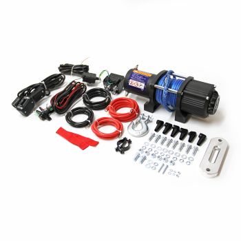 Treuil électrique 4K pour VTT télécommande avec fil (câble en nylon 50')