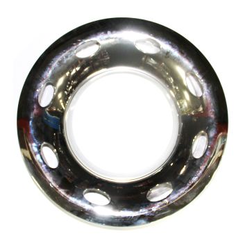 Enjoliveur 16" 8 trous centre ouvert chrome
