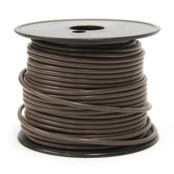 Fil à 1 brin 16 GA brun 100' SMARTOW