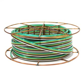 Fil à 4 brins 16 GA jaune/brun/vert/blanc 500' SMARTOW