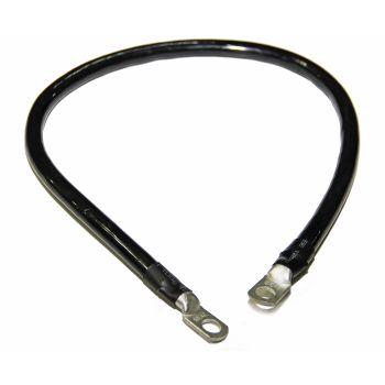Câble à batterie 4 GA 24" avec 2 terminaux 3/8" noir SMARTOW