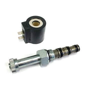 Valve solénoïde avec coil pour double-action (sans connecteur)